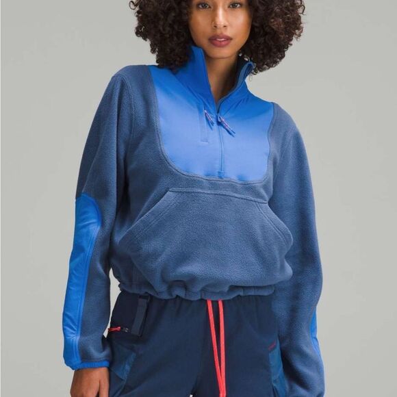 Lululemon Fleece + Ripstop Hiking Pullover
Pitch Blue / Pipe Dream Blue size 6 - Picture 1 of 9